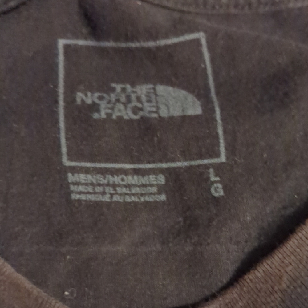 Black North Face T-Shirt Large - Picture 3 of 4